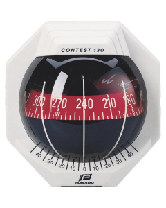 Plastimo kompass Contest 130 hvit for vertikal montering
