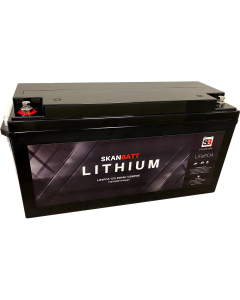 Skanbatt Litium Basic LiFePo4 12V batteri 200Ah med 150A BMS