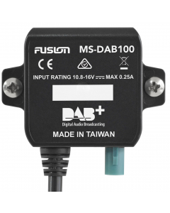 Fusion MS-DAB100A DAB+-adapter med Glomex RA300 antenne