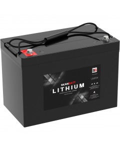 Skanbatt Lithium Basic LiFePo4 12V batteri 100Ah med 100A BMS