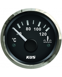 KUS Instruments NMEA2000 vanntemperaturmåler Ø52mm (sort/rustfri)