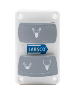 Jabsco Quiet-Flush bryterpanel