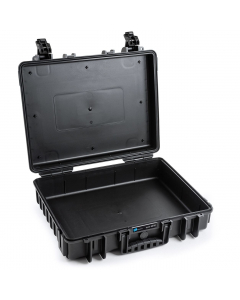 B&W Outdoor Cases Type 6040 SI sort oppbevaringskasse med skuminnlegg (21,5 liter)