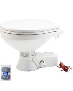 Jabsco Quiet Flush Regular 12V elektrisk toalett