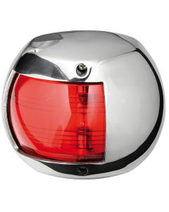 Osculati Compact 12 AISI316 lanterne rustfritt stål (rød)