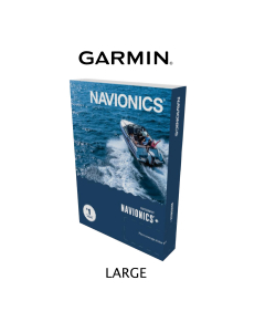 Garmin Navionics+ Large elektroniske sjøkart