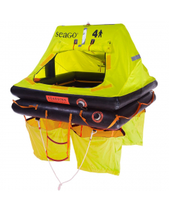 Seago Sea Cruiser ISO 9650-2 redningsflåte for 4 personer (Bag)