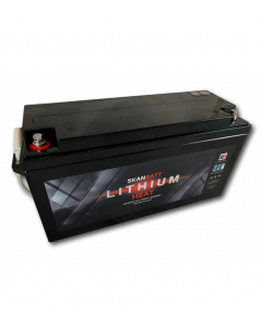 Skanbatt Heat Lithium 24V 100Ah LiFePo4 batteri med 100A BMS