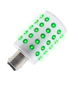 Lanternepære LED grønn